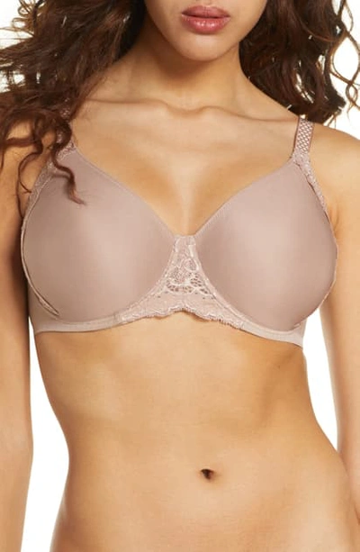 Simone Perele Simone Perle 'caresse' Minimizer Underwire Bra In Nutmeg