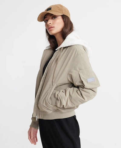 Superdry Nevada Bomber Jacket In Green