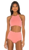 Marysia Mott Top In Coral