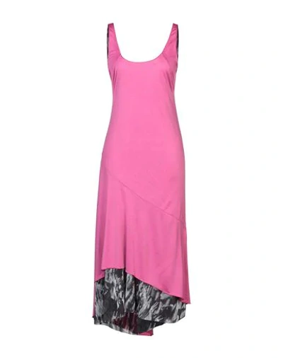 Patrizia Pepe Midi Dresses In Pink