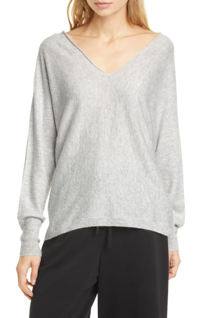 vince double v neck sweater