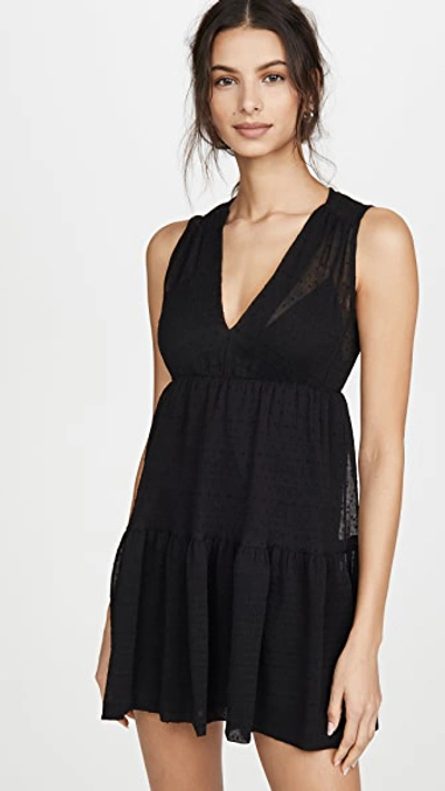 Amanda Uprichard Brynne Dress In Black