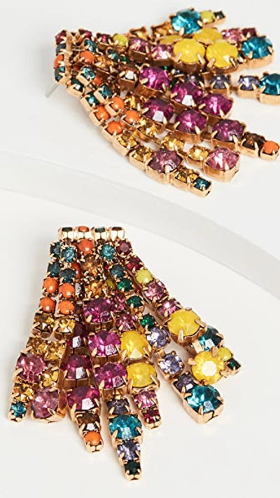 Elizabeth Cole Bette Earrings In Multi