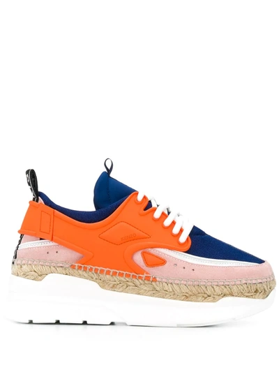 Kenzo Klassische Sneakers In Orange