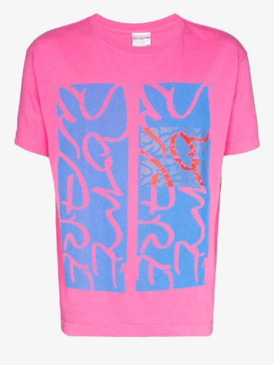 Some Ware Graphic Print T-shirt In Pink