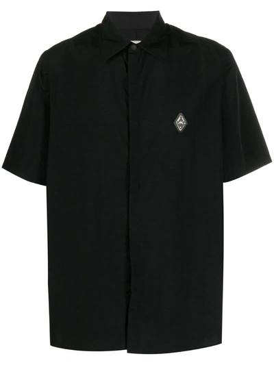 A-cold-wall* Short-sleeve Boxy Fit Shirt In Black
