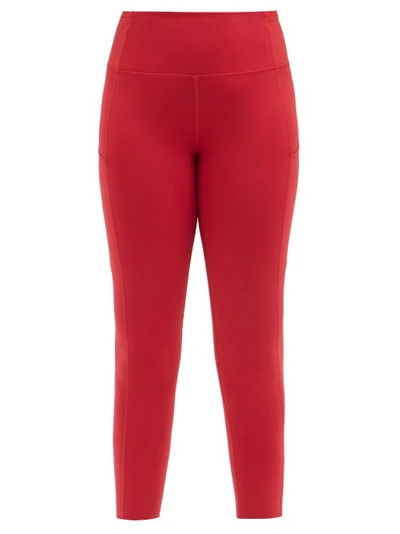 Lululemon Fast And Free High-rise Leggings 25" In Red