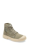 Palladium Pampa Hi Bootie In Vetiver