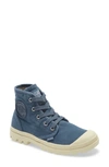 Palladium Pampa Bootie In Blue Denim