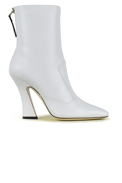 Fendi Ffreedom Ankle Boots In Bianco