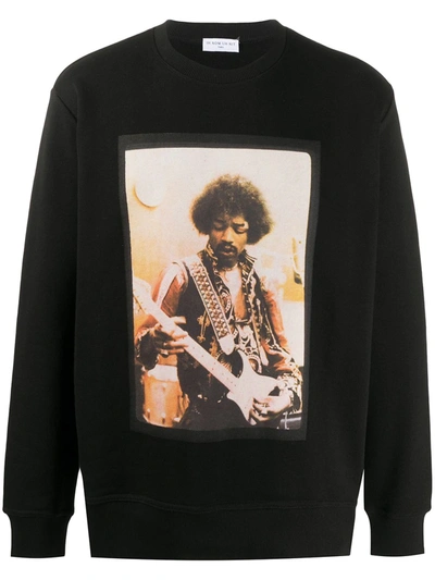 Ih Nom Uh Nit Jimi Hendrix Print Sweatshirt In Black