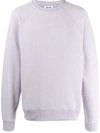 Acne Studios Reverse-label Sweatshirt Lilac Purple