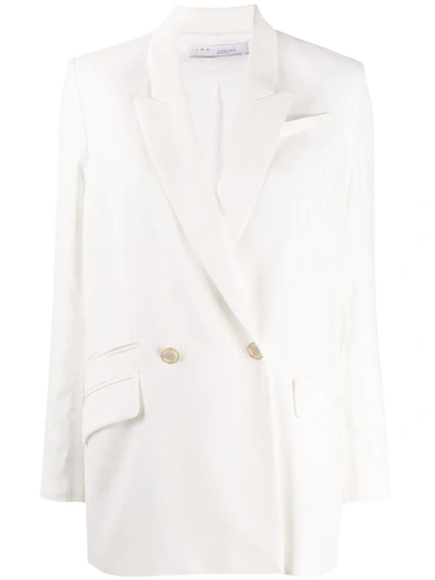 Iro Boxy Fit Adelie Blazer In White