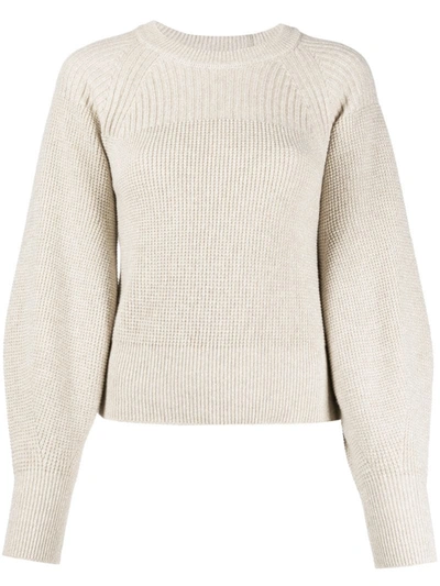 Pringle Of Scotland Lurex Knit Jumper In Neutrals