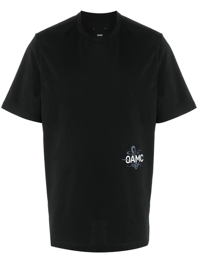 Oamc 1923 T-shirt In Black Cotton