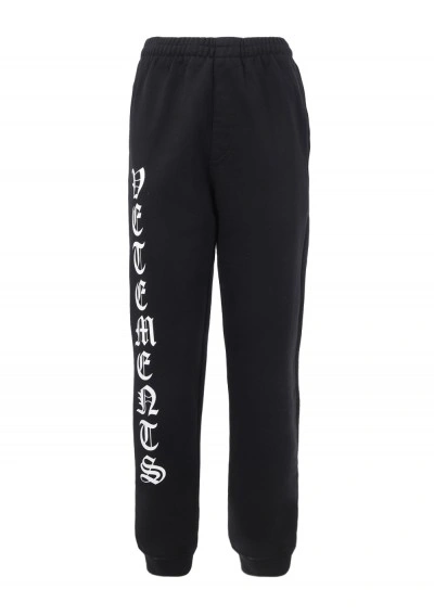 Vetements Sweatpants In Black