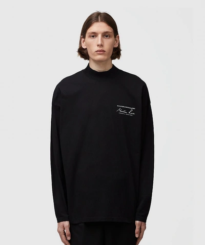 トップス Martine Rose Jersey Funnel Neck in Black Martine Rose Jersey Funnel Neck In Black | ModeSens