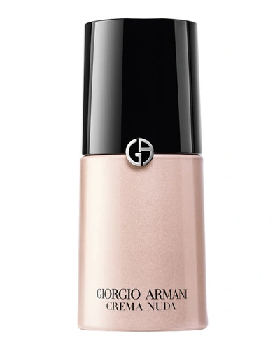 Giorgio Armani Crema Nuda Supreme Glow Reviving Tinted Moisturizer, 1 Oz./ 30 ml In 4.5 Light Medium Glow