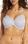 Wacoal Visual Effects Unlined Underwire Minimizer Bra In Dapple Gray