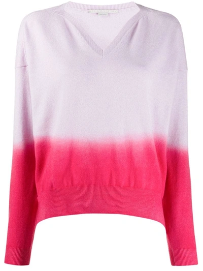 Stella Mccartney Dip Dyed Sweater In Neutrals