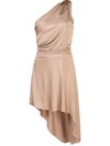 Alexis Mellie High-low Dress In Neutrals