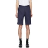 Etro Multi-pocket Knee Length Bermuda Shorts In 200 Navy