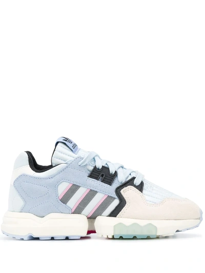 Adidas Originals Zx Torsion Light Blue Panelled Trainers