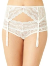 B.tempt'd By Wacoal Lace Kiss Garter Belt In White