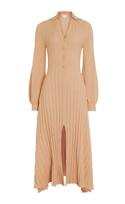 Temperley London Tabitha Dress In Camel