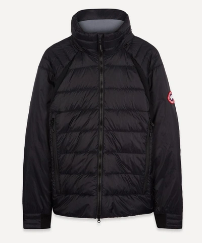 Canada Goose Hybridge Base Hooded Jacket In Navy