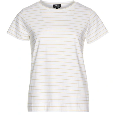 Apc Thelma T-shirt In Yellow