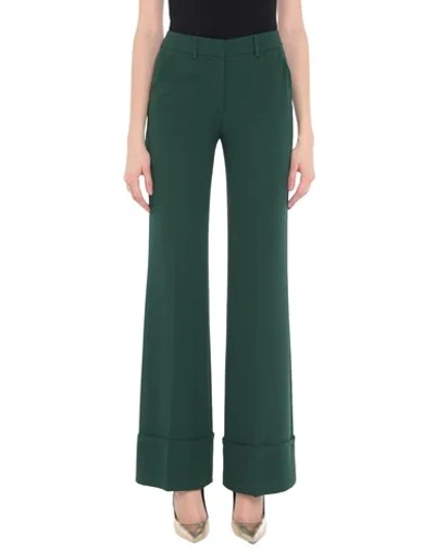 L'autre Chose Casual Pants In Dark Green