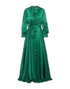 Alexis Mabille Long Dresses In Dark Green