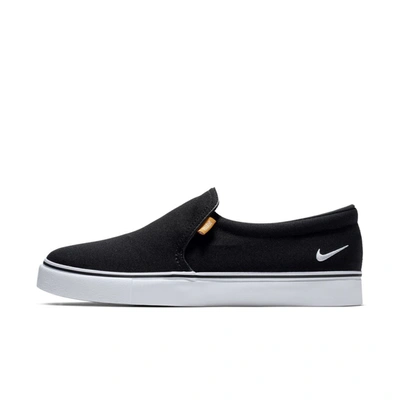 Nike Women's Court Royale Ac Slip-on Casual Sneakers From Finish Line In Black