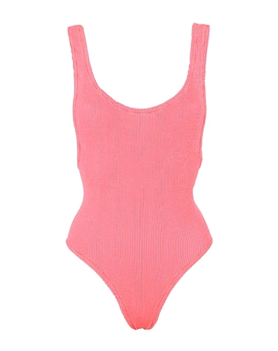 Reina Olga One-piece Swimsuits In Pink