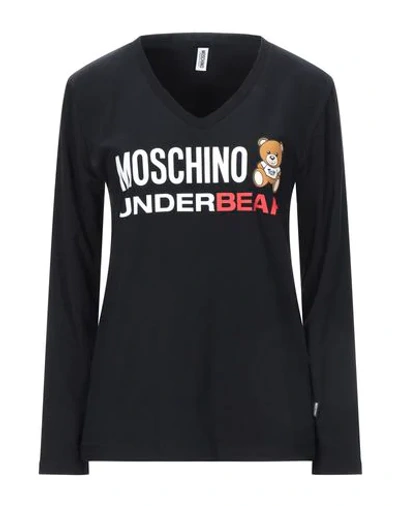 Moschino Undershirt In Black