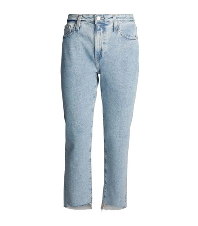 Ag Isabelle High-rise Straight Crop Jeans In 1992 Primer