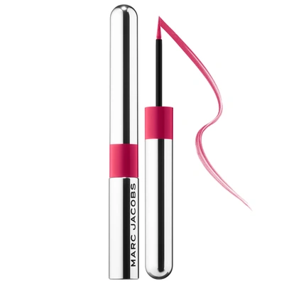 Marc Jacobs Beauty Highliner Liquid Gel Eyeliner Back To The Fuschia 0.11 Fl oz/ 3.5 ml