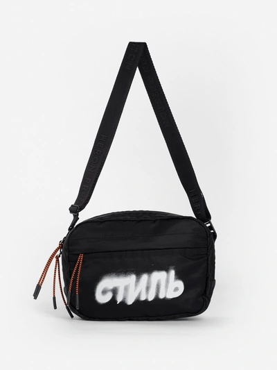 Heron Preston Shoulder Bags In Black