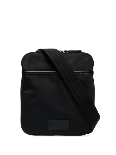 Polo Ralph Lauren Canvas Messenger Bag In Black