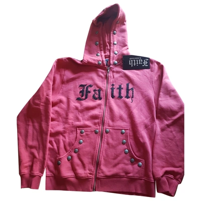 Pre-owned Faith Connexion Pink Cotton Jacket