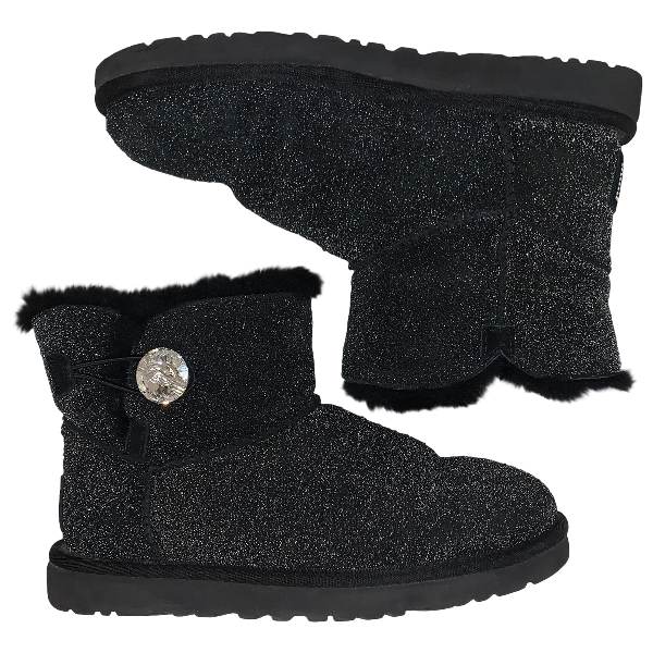 ugg sid ankle boots in black