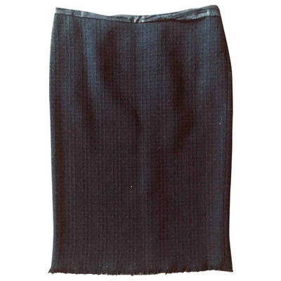 Pre-owned Philosophy Di Alberta Ferretti Wool Skirt Suit In Black