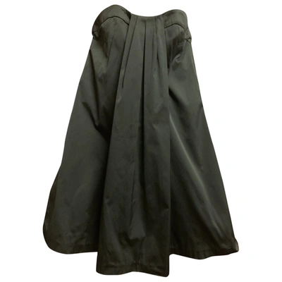 Pre-owned Tara Jarmon Mini Dress In Black