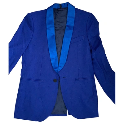 Pre-owned Christian Pellizzari Blue Suits