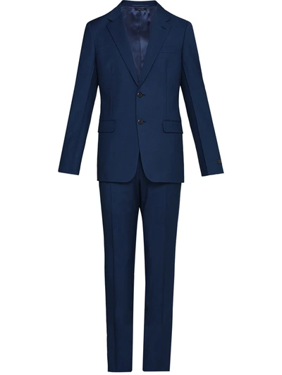 Prada Two-piece Suit In Blu