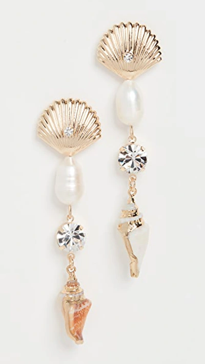 Dannijo Marin Earrings In Gold