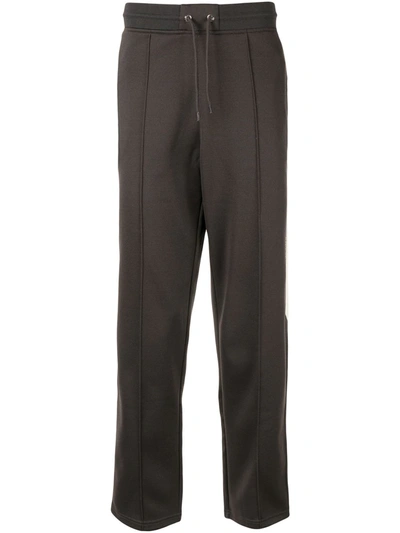 Givenchy Side Piped Logo Track Pants In Grey