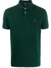 Polo Ralph Lauren Logo-embroidered Piqué Polo Shirt In Green