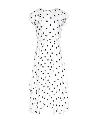 8 By Yoox Midi Dresses In White